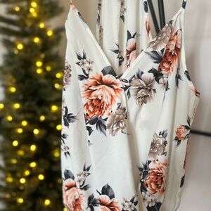 BOGO: SHEIN Floral Print Sleeveless Blouse